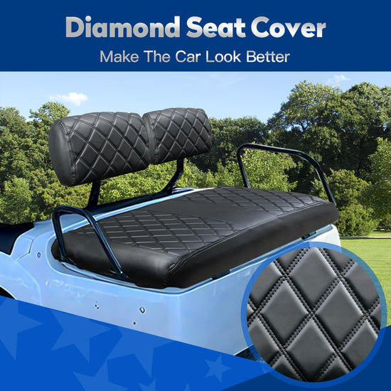 Vehicle seat cover — Nokins golf cart seat covers for Yamaha models G2-G22