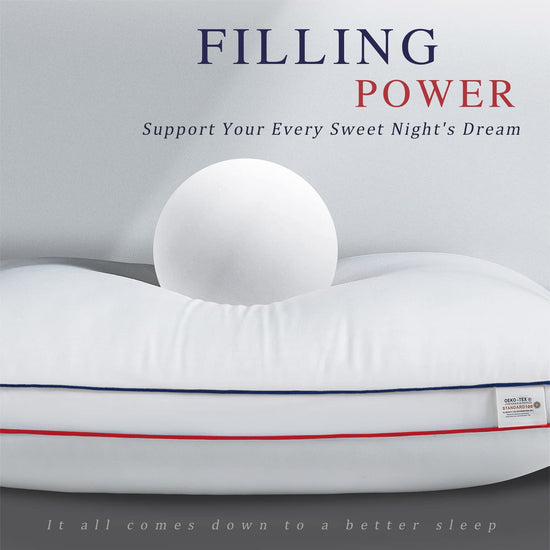 Bedufsar pillows — firm and supportive gusseted design for side and back sleepers