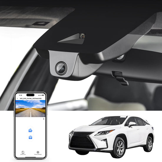 Mangoal 4K dash cam with OEM look for Lexus RX 2018-2022, 64GB card included
