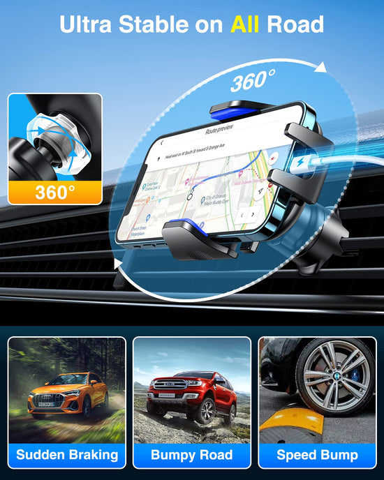 VANMASS portable electronic device mount — true military-grade suction and clip