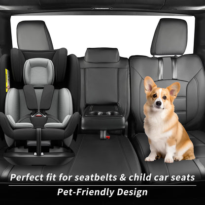 Vehicle seat cover — Luxury waterproof leather for Ram 2500/3500 2019-2026
