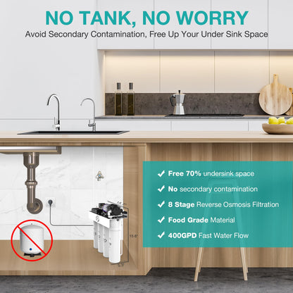 T1 Series water purification unit — Tankless design.