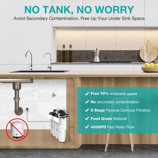 T1 Series water purification unit — Tankless design.