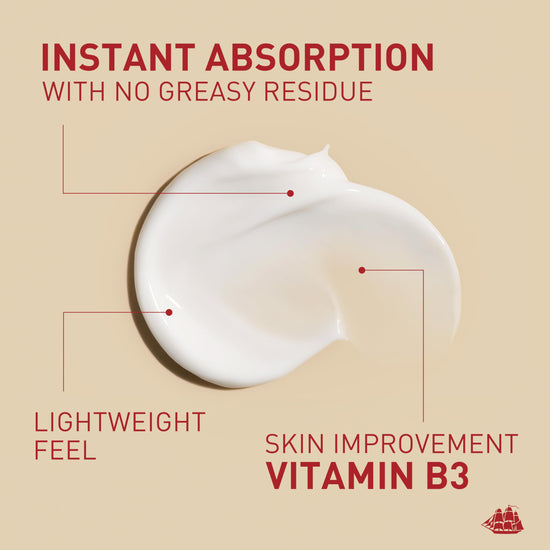 Old Spice skin moisturizer — lightweight lotion with vitamin B3 and lavender mint scent