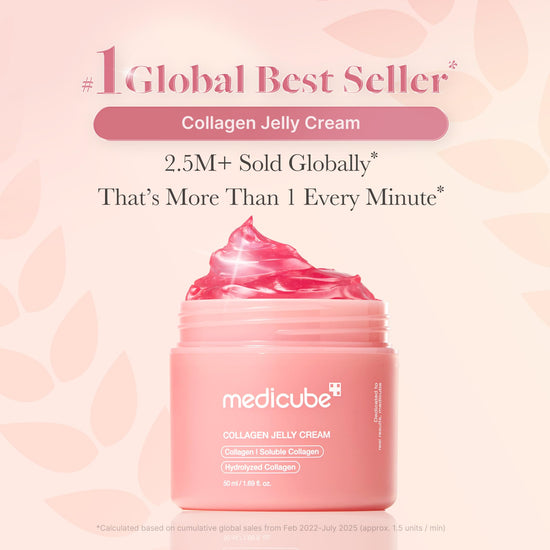 medicube skincare moisturizer — collagen jelly cream with niacinamide and collagen