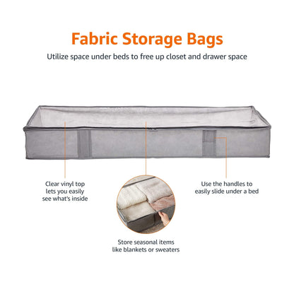 Storage bag — zippered design by Amazon Basics
