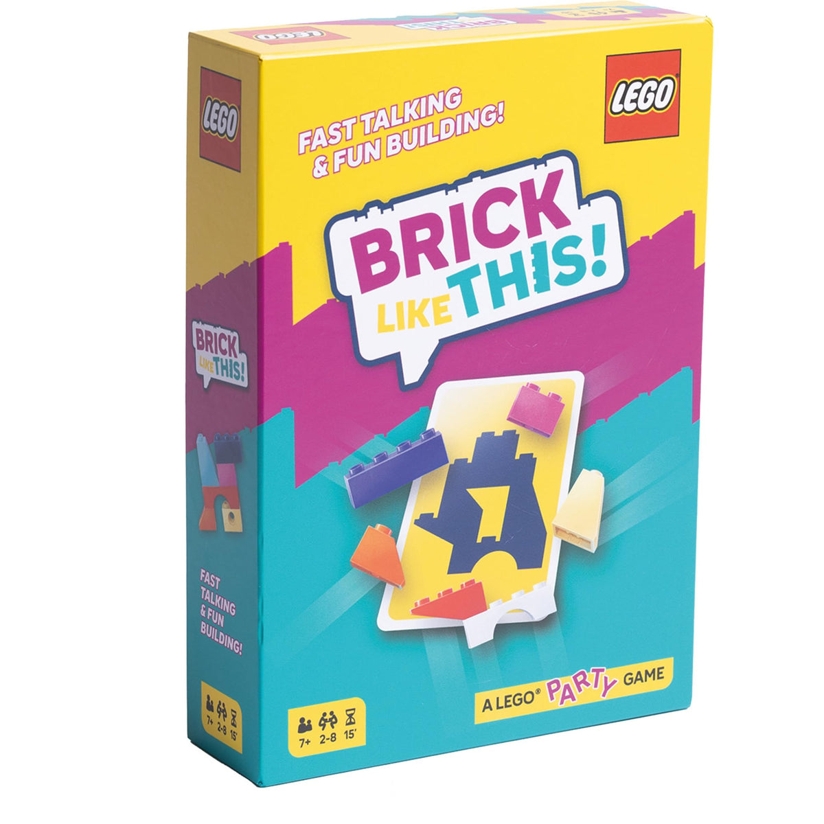 Board game — Asmodee Lego party game for 2-8 players, ages 7+ and 15 minutes playtime
