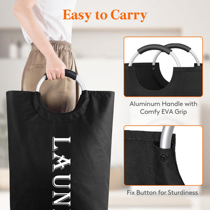 Lifewit laundry hamper — collapsible large capacity design