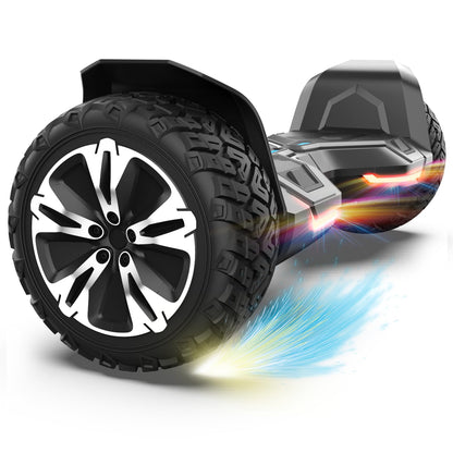 Gyroor Warrior self balancing electric vehicle with Bluetooth speakers and LED lights