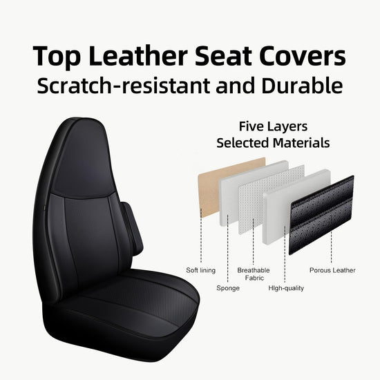 AOMSAZTO car seat covers — waterproof and wear-resistant for Chevy Express van 2010-2025.