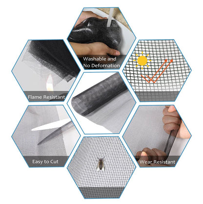 Door replacement — Durable fiberglass screen mesh by Tooltriz