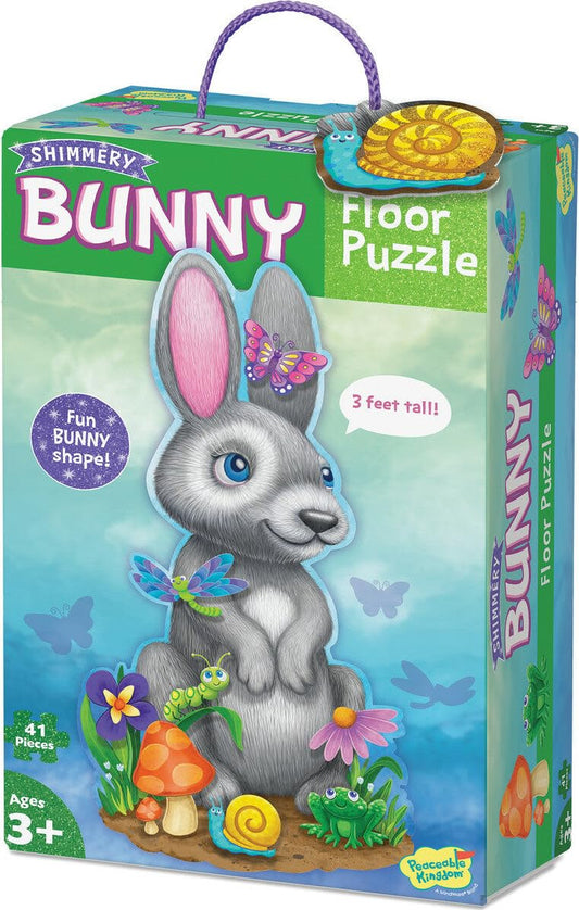 Peaceable Kingdom puzzles — giant floor puzzles with uniquely fun shaped pieces for kids ages 3+