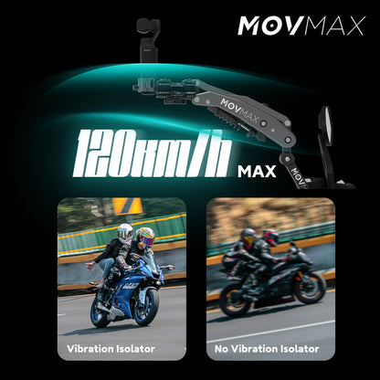 MOVMAX Blade Arm Vibration Isolator for DJI Osmo Pocket 4/3 with Hoop Connector, Blade Arm Accessories