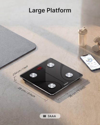 RENPHO smart scale — Bluetooth body fat and composition monitor with app