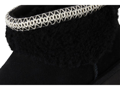 UGG womens ultra mini curly boot