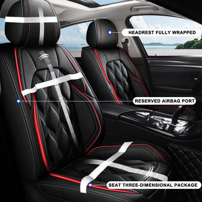 AOMSAZTO vehicle seat cover — Custom fit faux leather for Nissan Frontier 2009-2026