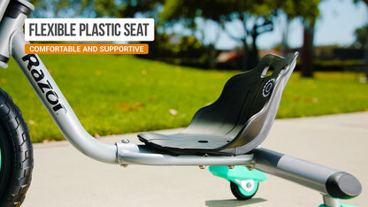 Razor RipRider 360 mini — 360 degrees spinning caster trike with adjustable seat