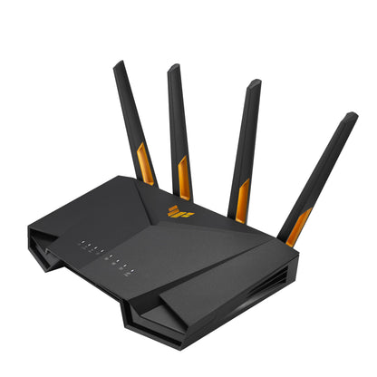 ASUS TUF gaming router — WiFi 6 with dedicated gaming port and AiProtection Pro