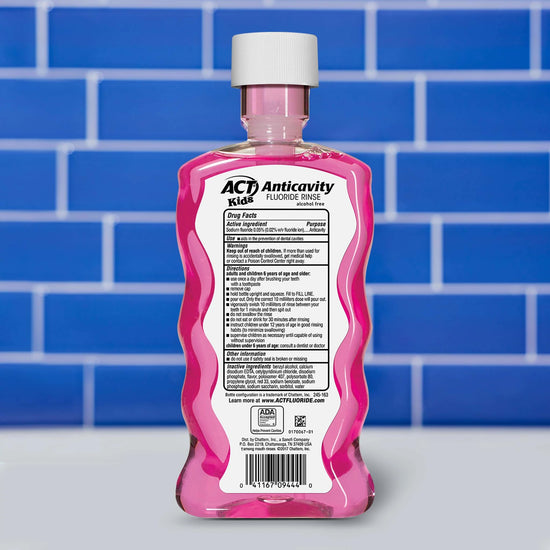 ACT Kids mouthwash - Pure Protect anticavity fluoride formula