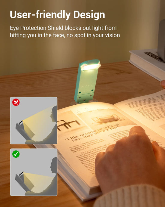 DEWENWILS lamp — USB rechargeable clip on light for kids reading in bed