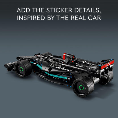 LEGO Technic building set — Mercedes-AMG F1 W14 E Performance model for ages 7 and up