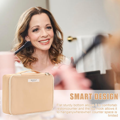 Queboom cosmetic case — travel-friendly design for men and women