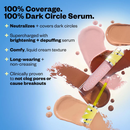 Kosas concealer — serum-powered color corrector