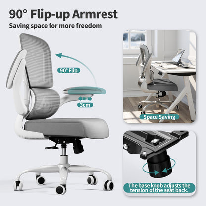 TRALT office chair — ergonomic chair with adjustable lumbar support