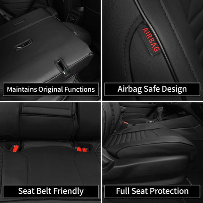EKR Forester seat covers - custom fit leather for Subaru Forester & Hybrid 2025