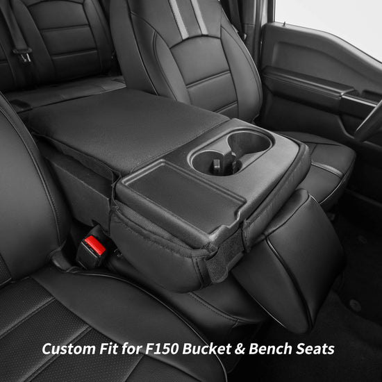 coverdream F150 seat covers - waterproof leather protection for 2015-2020 Ford F150 and 2017-2022 F250/F350 Crew Cab