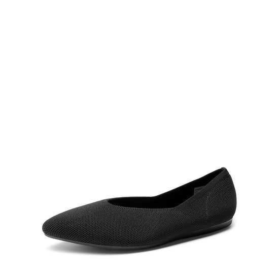 DREAM PAIRS pointed toe flats — Comfortable dressy knit ballet flats with arch support