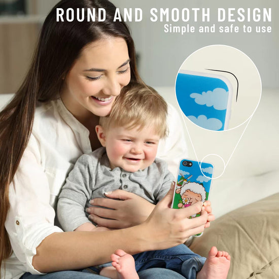 Wolmund pretend play toy — interactive cell phone with lights and sounds for toddlers