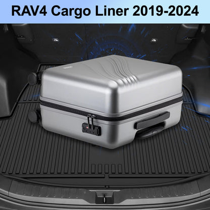 AOMSAZTO vehicle mat — Custom fit TPE floor liner for Toyota RAV4 2019-2025