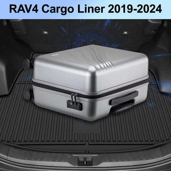 AOMSAZTO vehicle mat — Custom fit TPE floor liner for Toyota RAV4 2019-2025