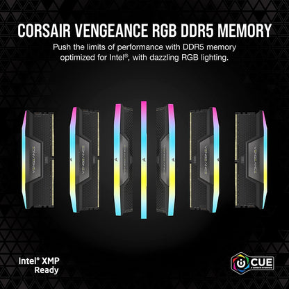 Internal memory — Corsair Vengeance RGB DDR5 32GB 6000MHz CL36-44-44-96 1.35V XMP 3.0