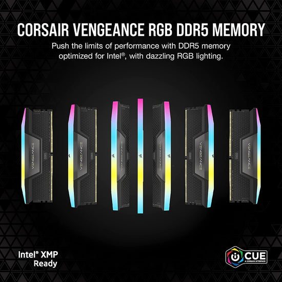 Internal memory — Corsair Vengeance RGB DDR5 32GB 6000MHz CL36-44-44-96 1.35V XMP 3.0