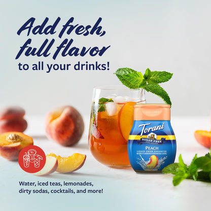 Torani flavored drink concentrate — sugar free raspberry variation