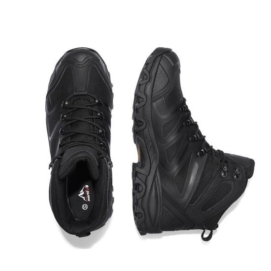 NORTIV 8 men's ankle high waterproof hiking boots - lightweight outdoor footwear.