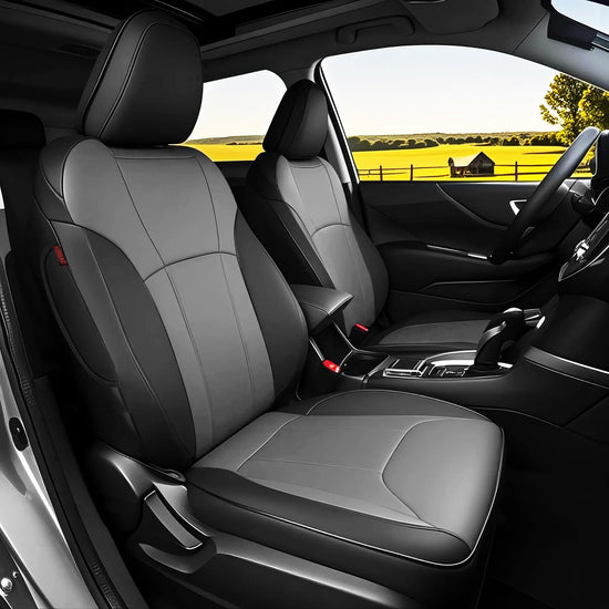 HKZ vehicle seat cover — Custom fit leather for Subaru Crosstrek 2018-2023