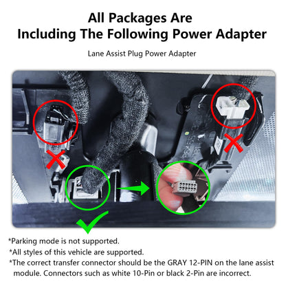 Mangoal 4K dash cam with integrated OEM look for Toyota Tacoma 2018-2023