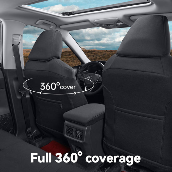 Vehicle seat cover — Coverdream Corolla Cross polyester set for 2022-2026 SUV