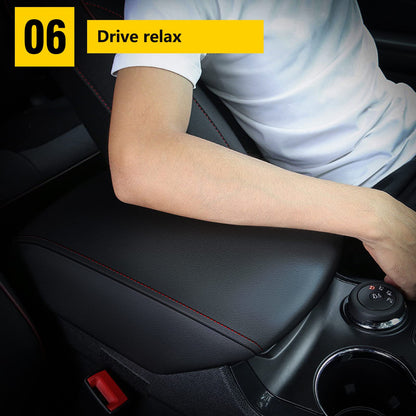 AOMSAZTO armrest console covers for Ford Explorer 2011-2019 in black