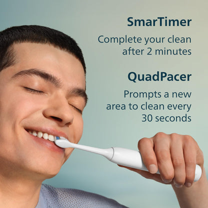 Philips Sonicare electric toothbrush — sonic technology with Smartimer and Quadpacer