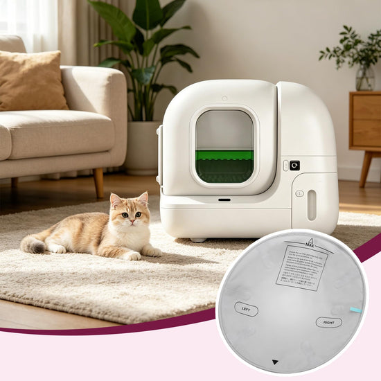 Cyocyba Cat Litter Box Pad for PURA Max 2 and Purobot Max Pro Automatic Cat Litter Box, Waterproof, Soft Replacement Cat Litter Mat, 2 Pack