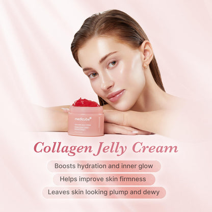 medicube skincare moisturizer — collagen jelly cream with niacinamide and collagen