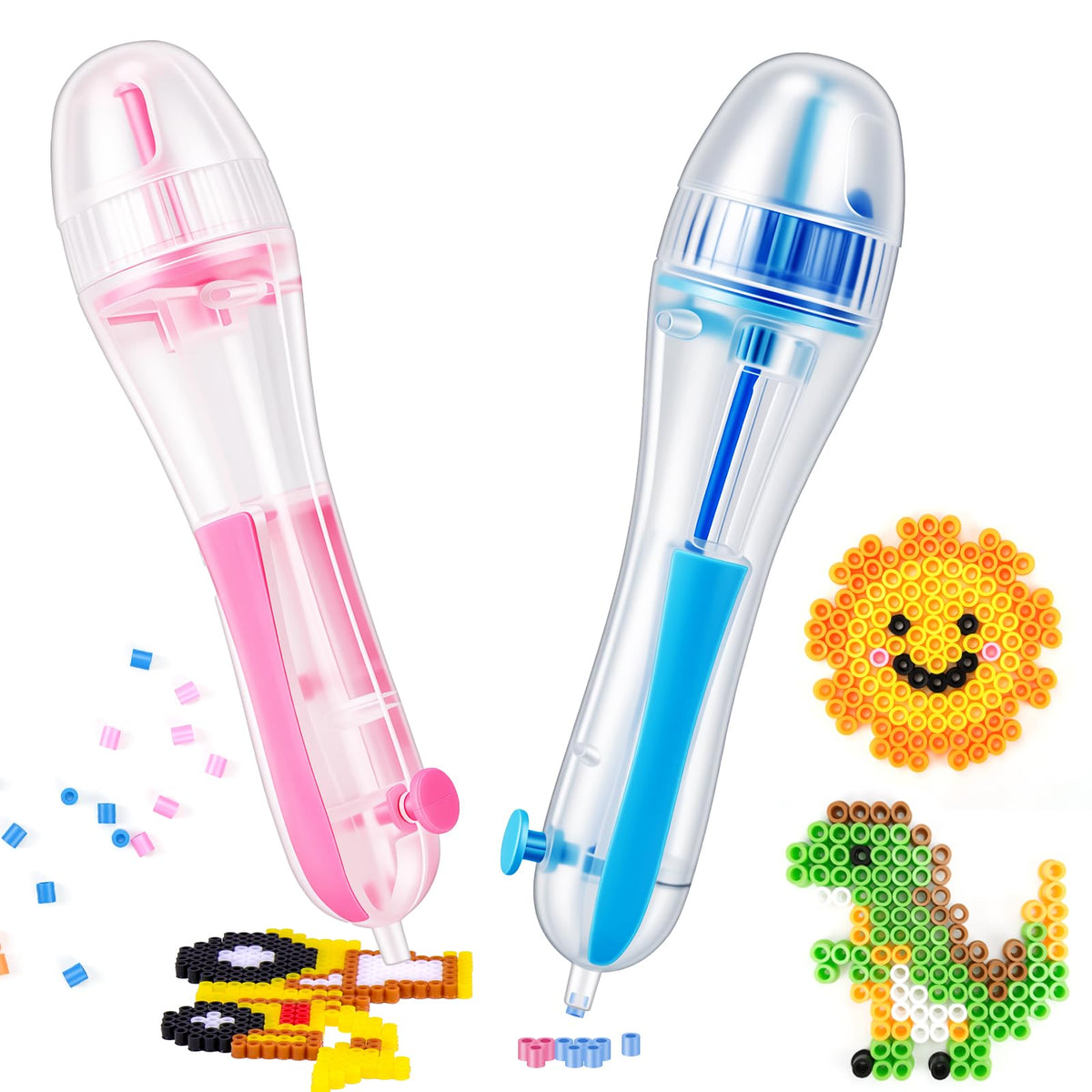 Myfivo fuse beads pen - time saving design with non-slip grip and high capacity chamber