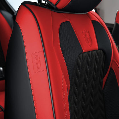 Coverado car seat cover — breathable faux leather for winter vehicles
