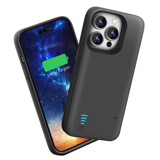 Sitong battery case for iPhone 14 Pro - 5000mAh rechargeable extended battery