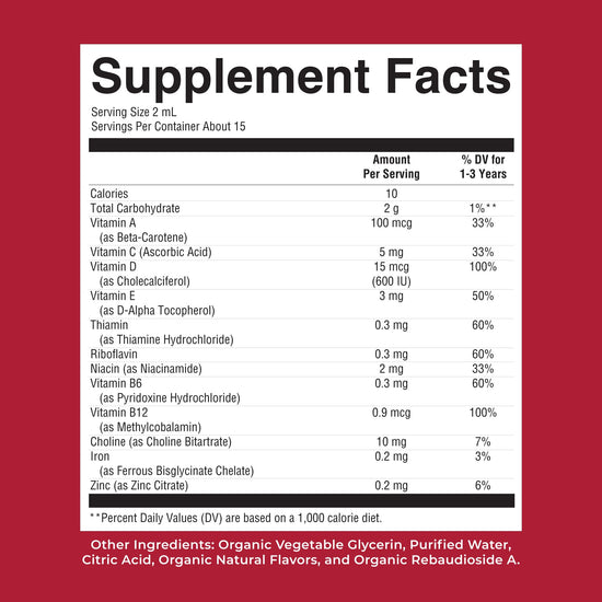 Vitamin - Liquid multivitamin by MaryRuth's, non-GMO, small bottlesVitamin - Liquid multivitamin by MaryRuth's, small bottles, non-GMO