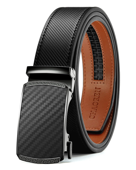 Apparel belt — Customizable leather ratchet design by CHAOREN